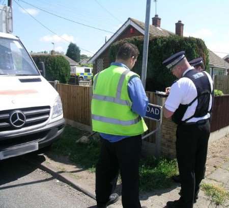 This motorist was given points and a fine for speeding in Minster