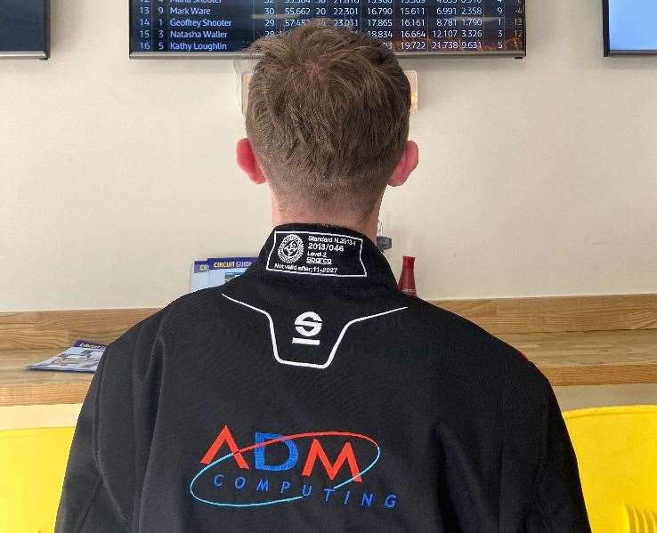 Jack Lead is sponsored by Canterbury's ADM Computing