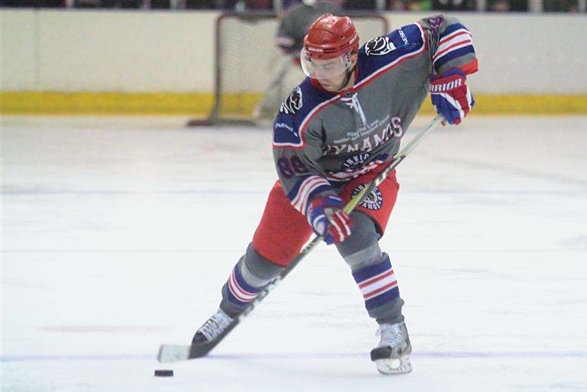 Invicta Dynamos forward Juraj Huska scored five times against London Raiders. Picture: Dave Trevallion