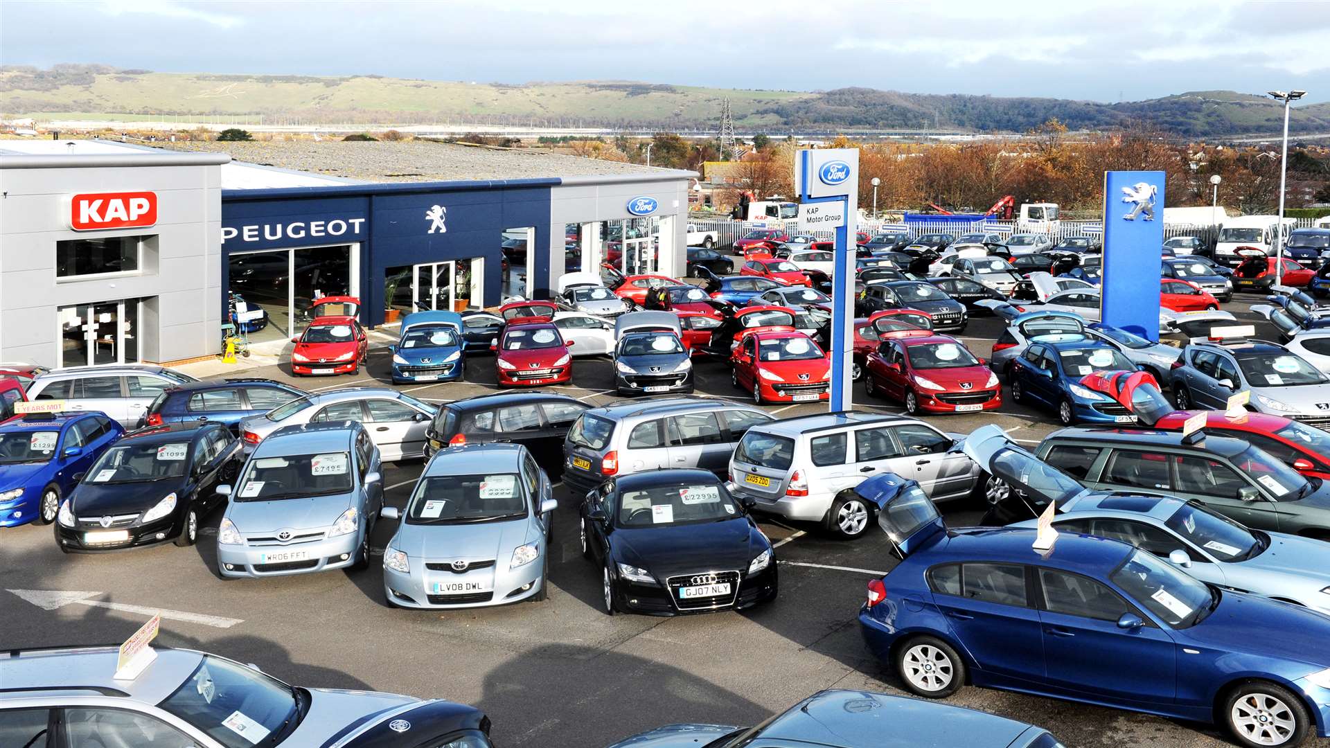 KAP Motor Group's headquarters in Folkestone