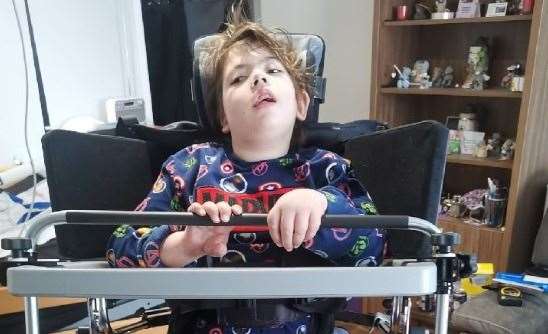 Logan lived in a specially adapted home in Stanhope, Ashford