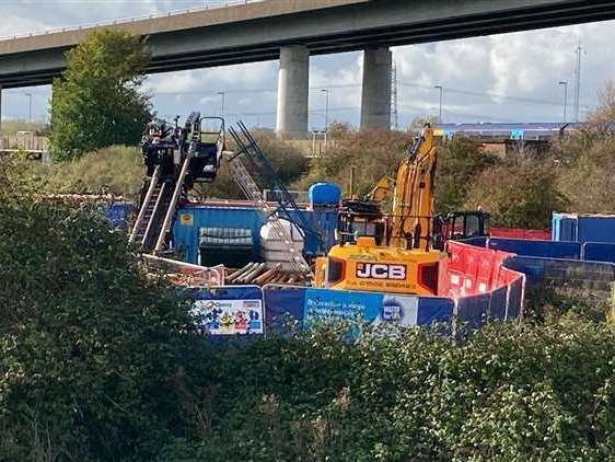 The pipes will serve the Isle of Sheppey and help prevent last summer's heatwave problems. Picture: John Nurden