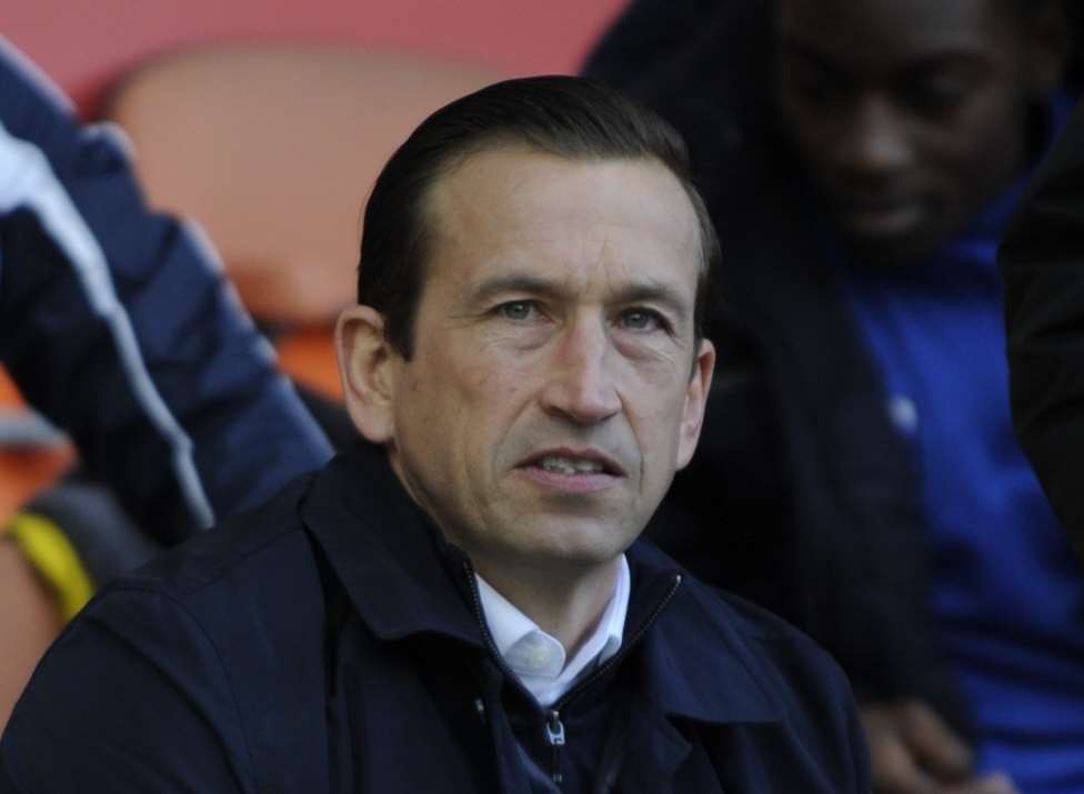 Gillingham manager Justin Edinburgh Picture: Barry Goodwin