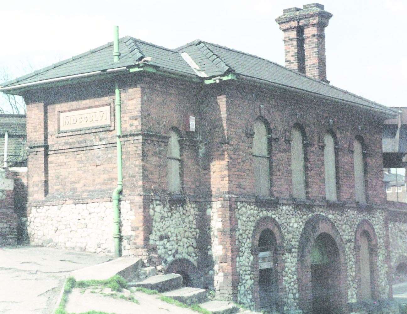 The last building stood standing of the North Aylesford Union Workhouse. Picture: Medway Archives and Local Studies Centre