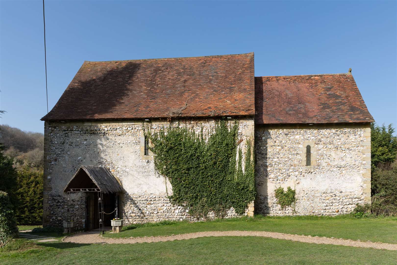 Dode Church at 'The Lost Village of Dode'