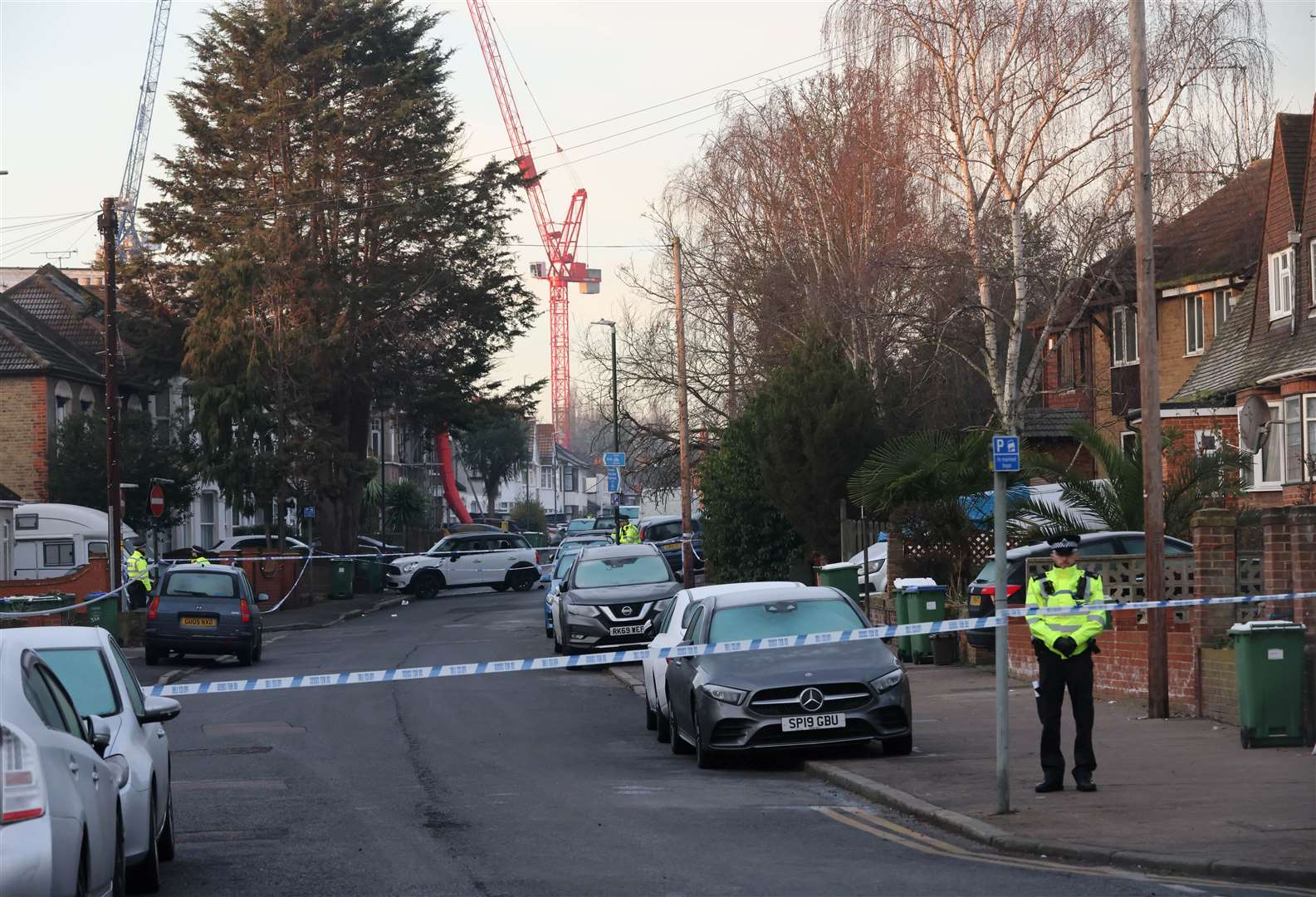 Police were called to Pembroke Road in February last year. Picture: UKNIP