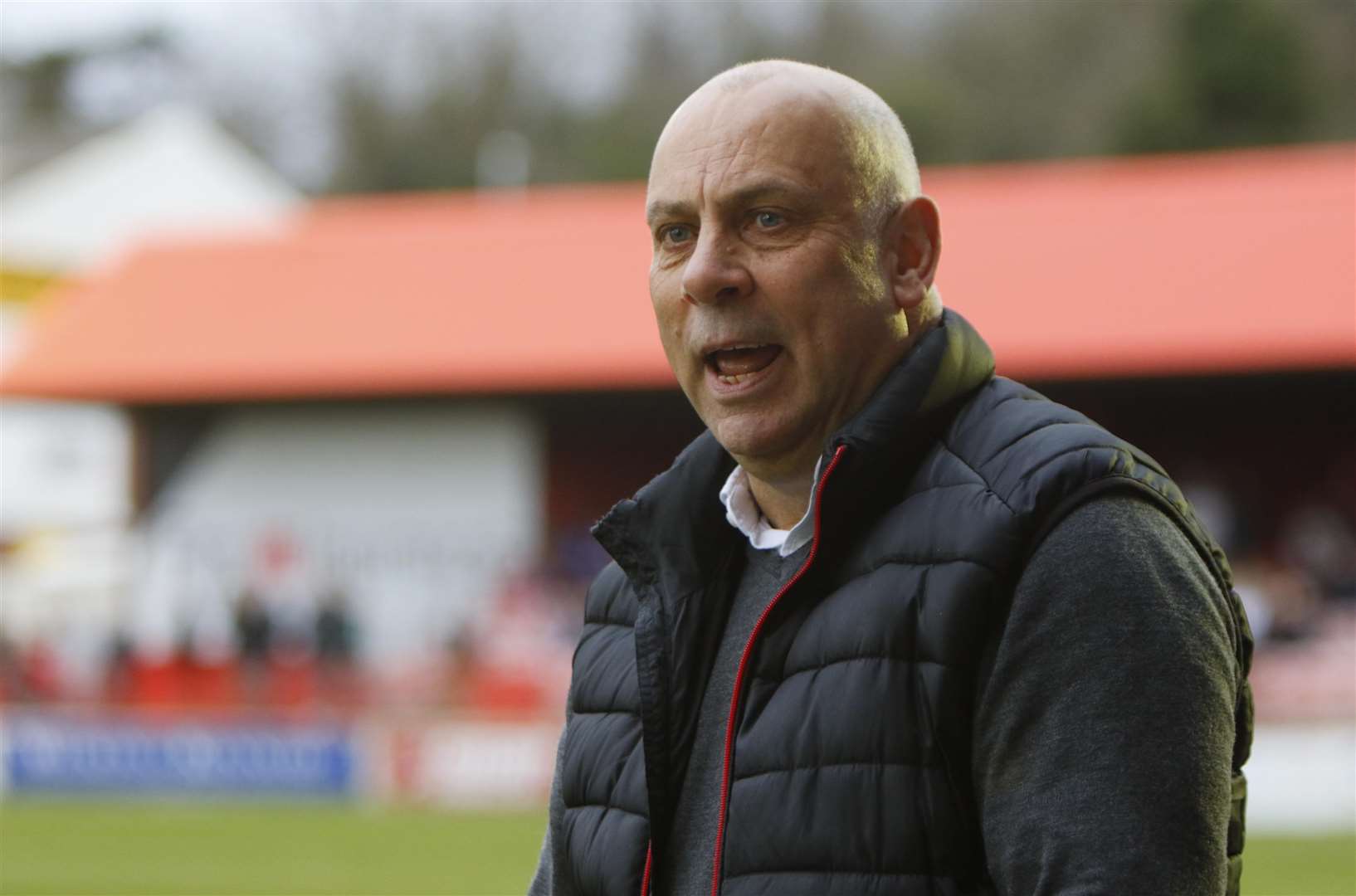 Ebbsfleet United manager Garry Hill Picture: Andy Jones