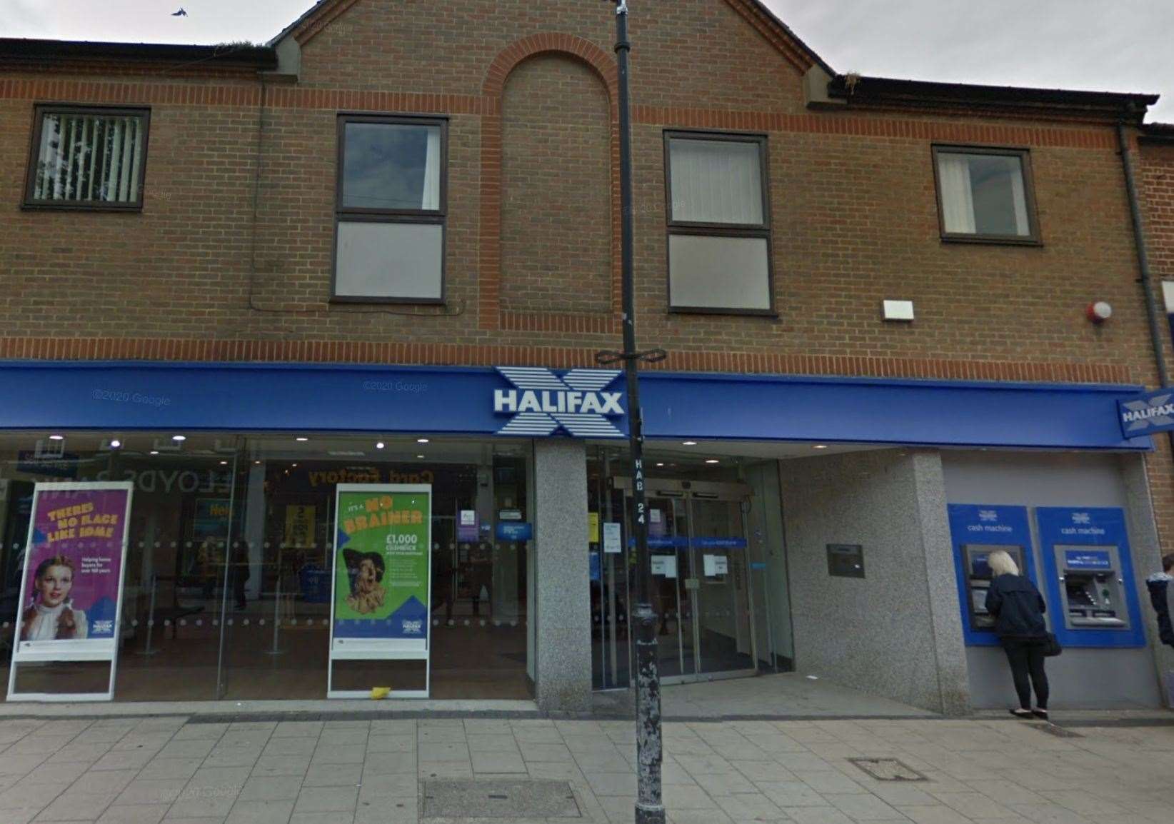 Halifax in Gillingham is also set to go. Picture: Google