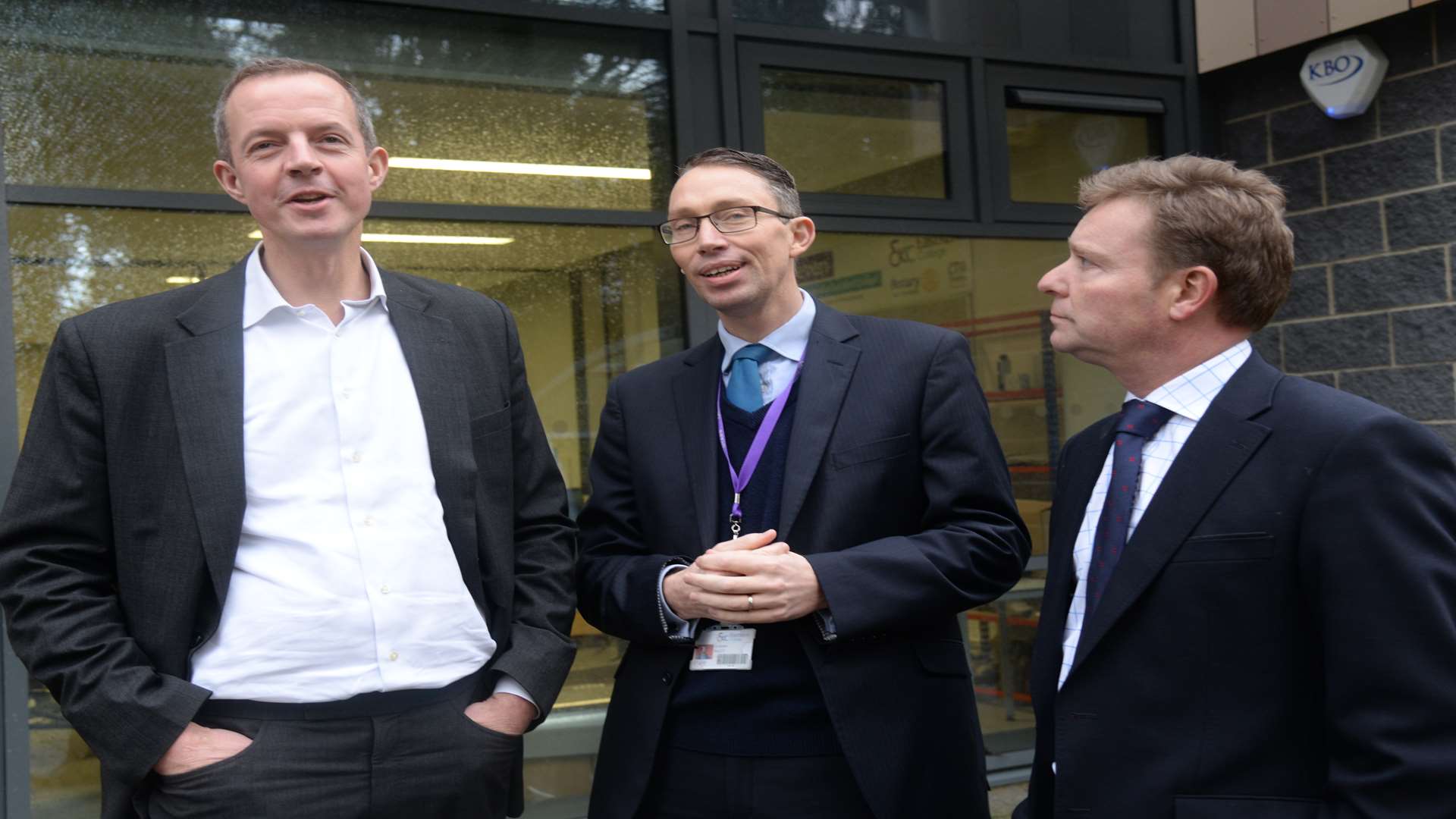 Nick Boles (left), Graham Razey (centre) and Craig Mackinlay (right)