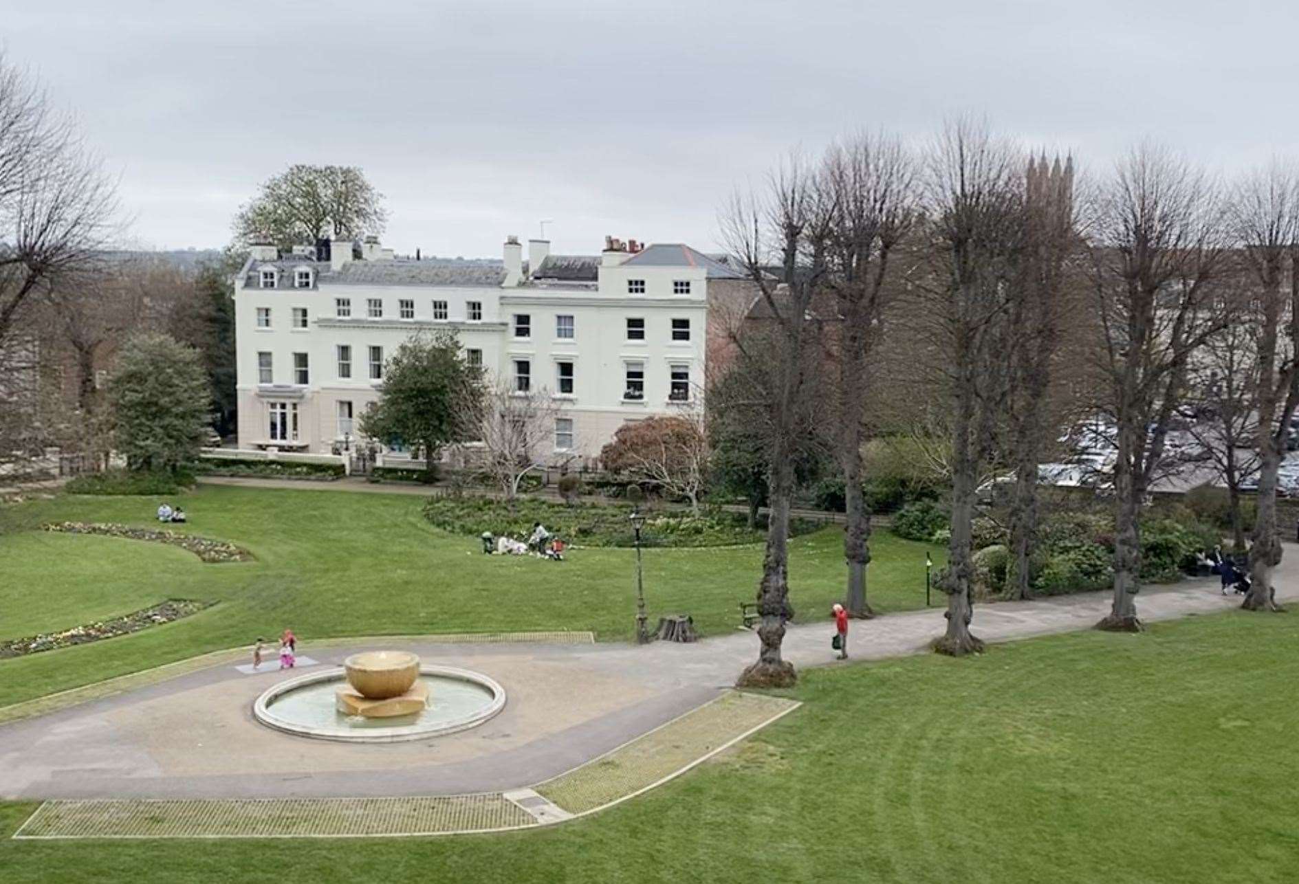 Dane John Gardens in Canterbury has issues with anti-social behaviour