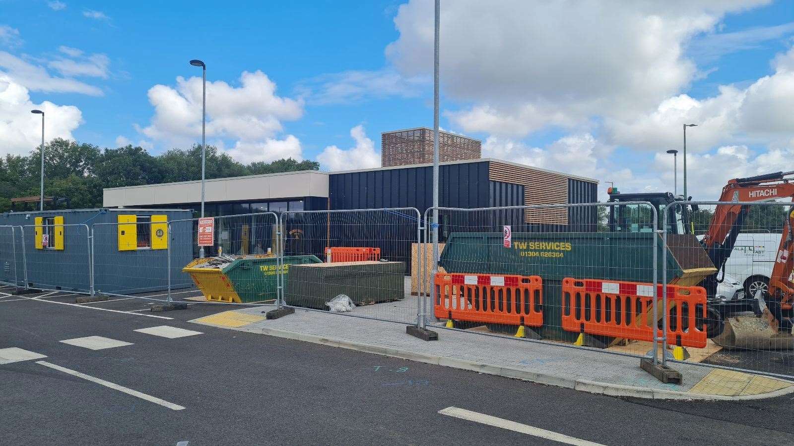 Work has started on the new McDonald’s set for Sandwich – the town’s first