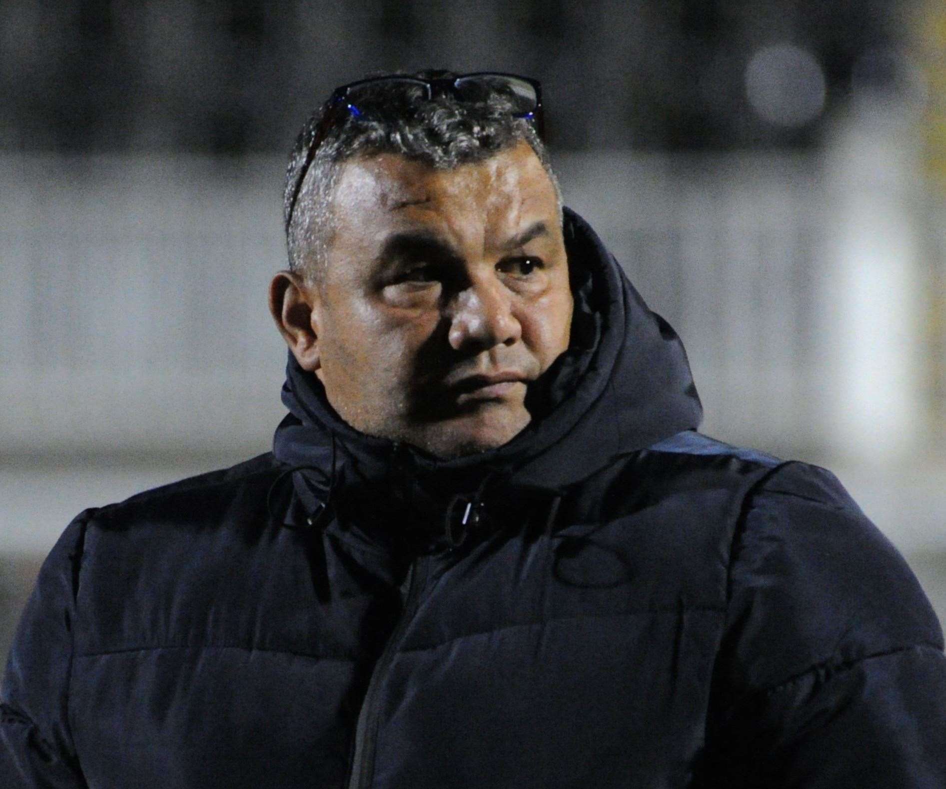 Maidstone United manager Hakan Hayrettin Picture: Steve Terrell