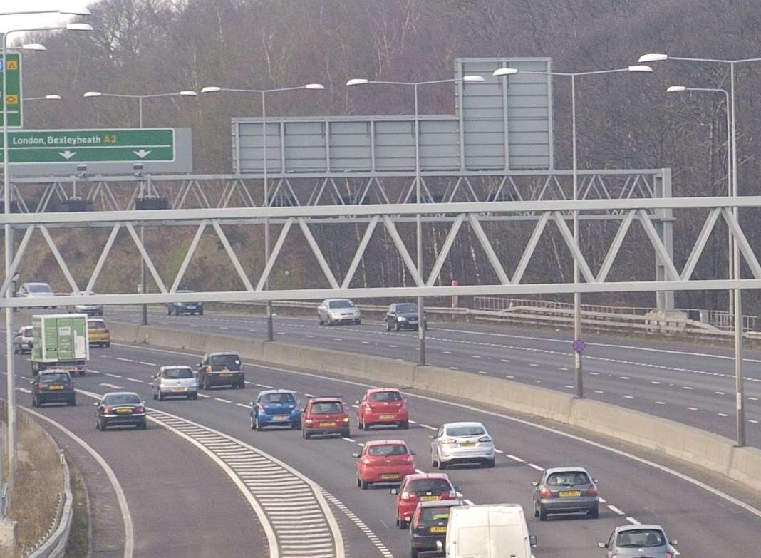 Lanes of the A2 were closed