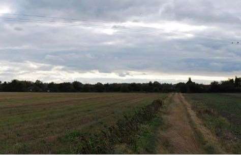 A photograph of the proposed development site. Picture: Barton Willmore/Statkraft