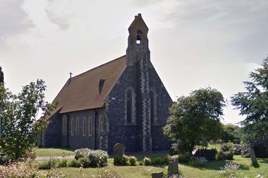 St Mary's in Reculver was broken into