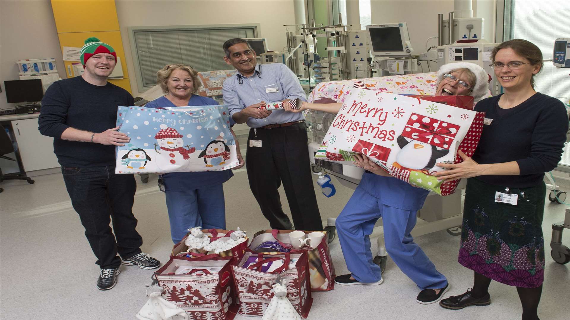 Adam Pryor brings supplies to Tunbridge Wells Hospital