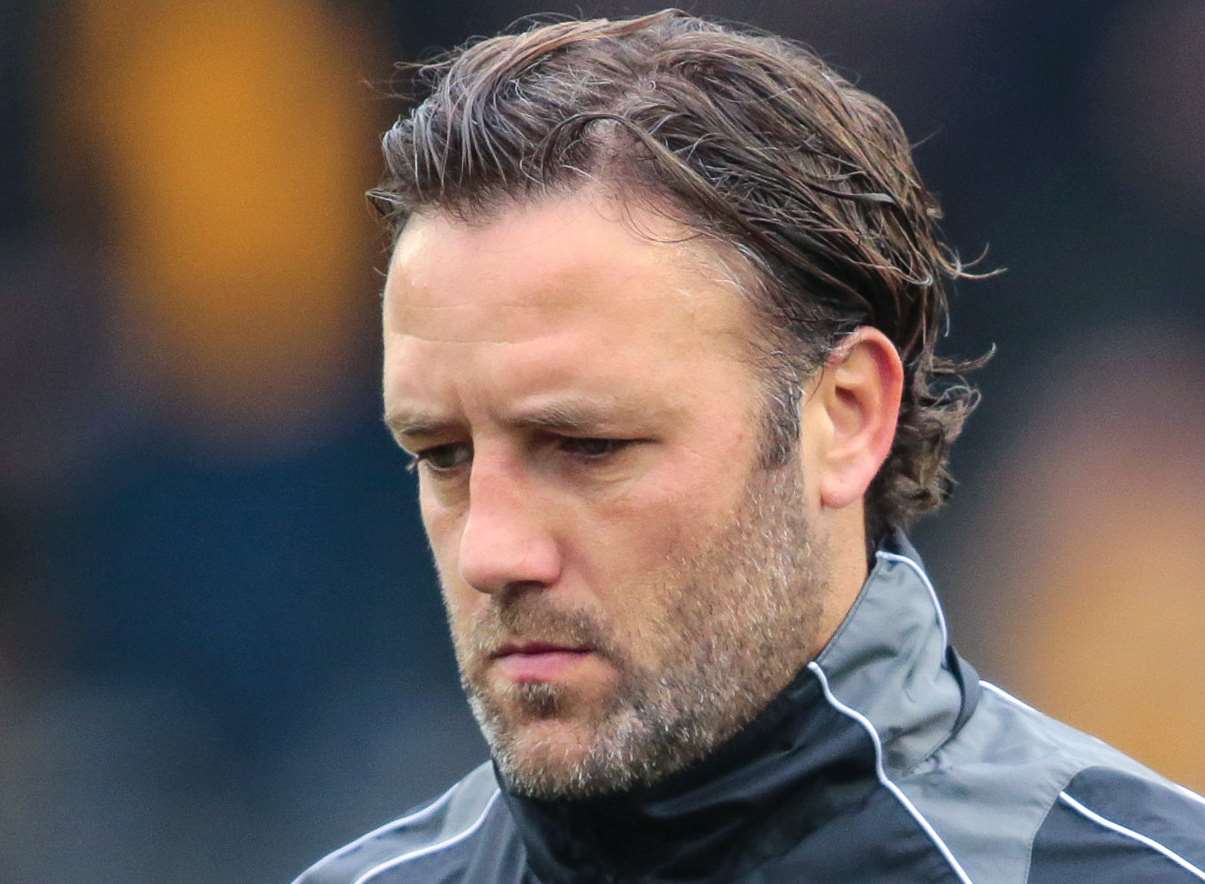 Maidstone manager Jay Saunders Picture: Martin Apps