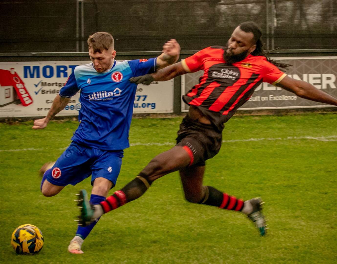 Duane Acheampong has left Sittingbourne. Picture: Glen Smith