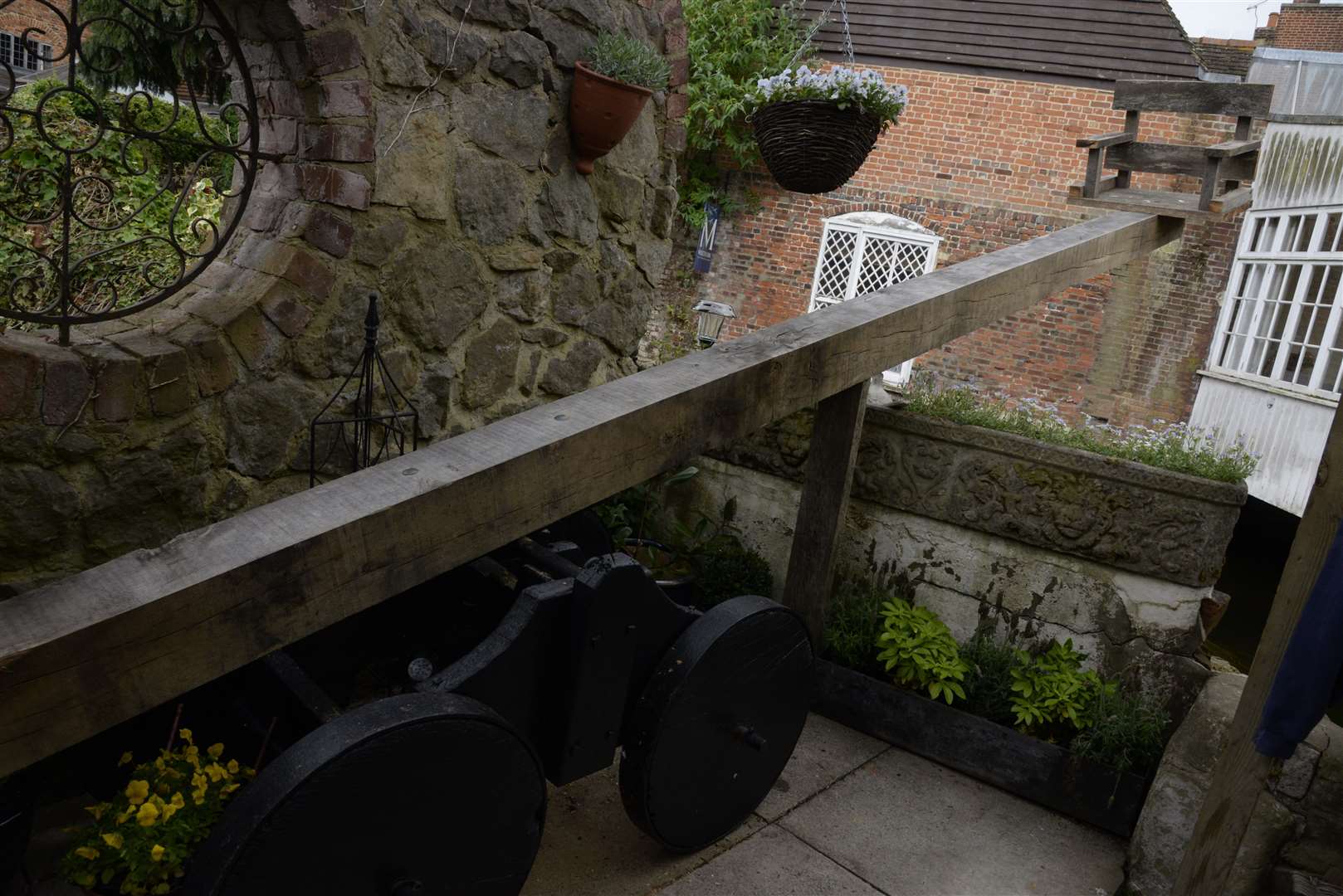 A new ducking stool was installed in the city centre in 2017