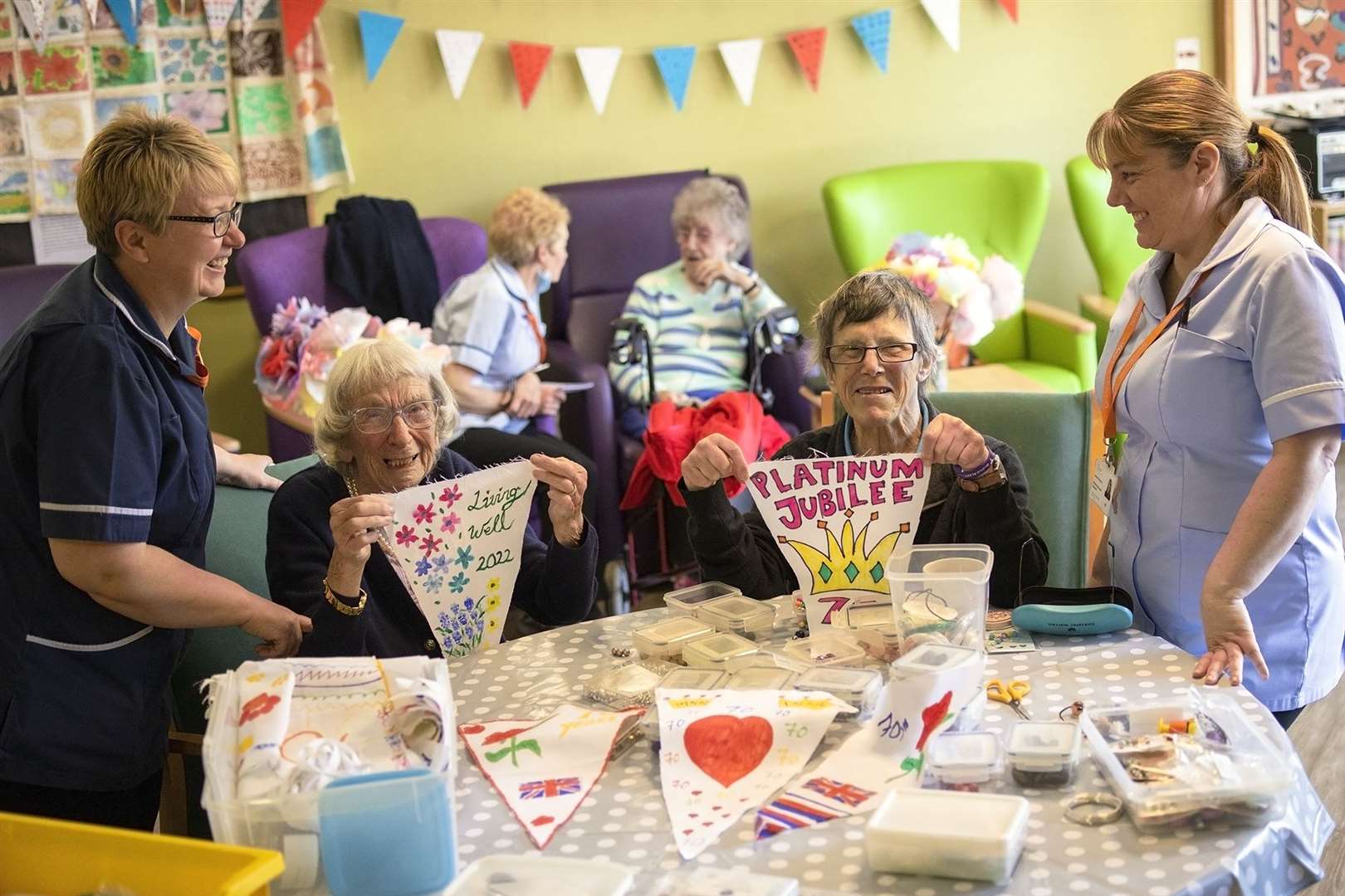 ellenor hospice is getting ready for the Jubilee celebrations