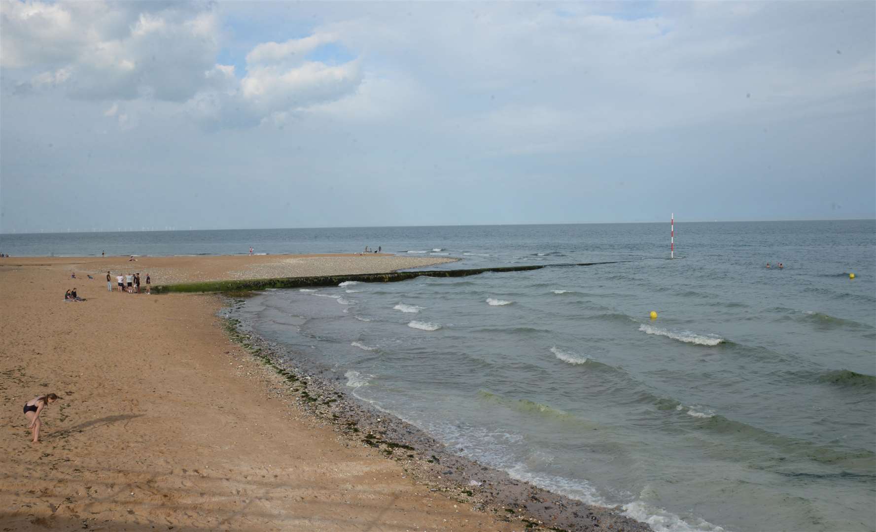 The boys got into difficulty while swimming in Marina Esplanade, Ramsgate