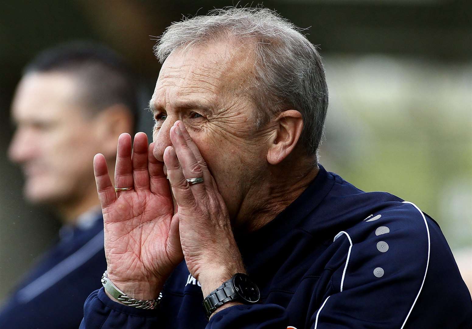 Caretaker Dartford manager Tony Burman Picture: Sean Aidan