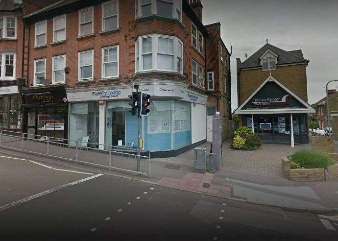 The Foster Partnership office in Broadstairs High Street. Picture: Google (19615709)