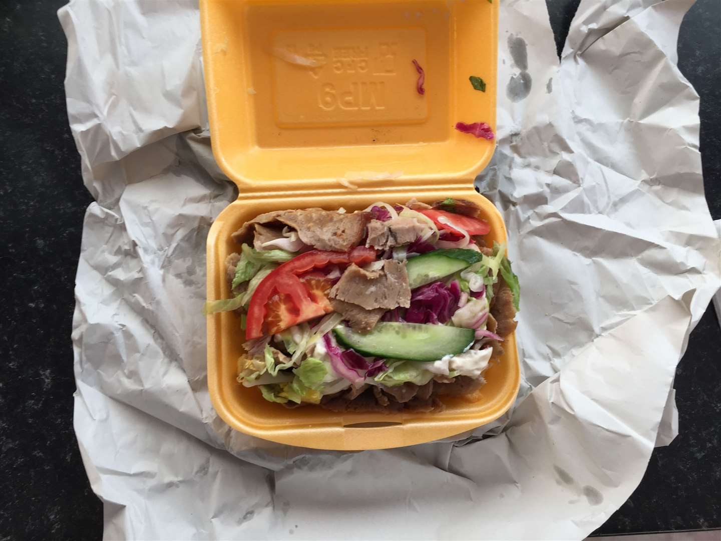 The doner kebab from Ocakbasi of Kent