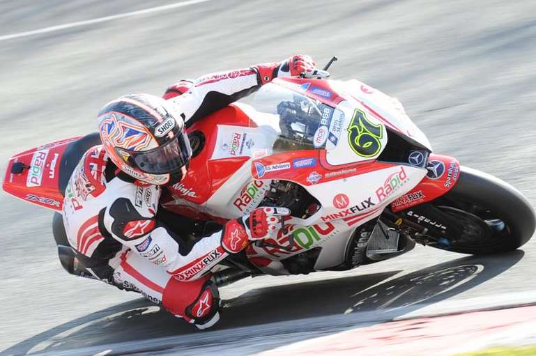 Sittingbourne rider Shane Byrne Picture: Simon Hildrew