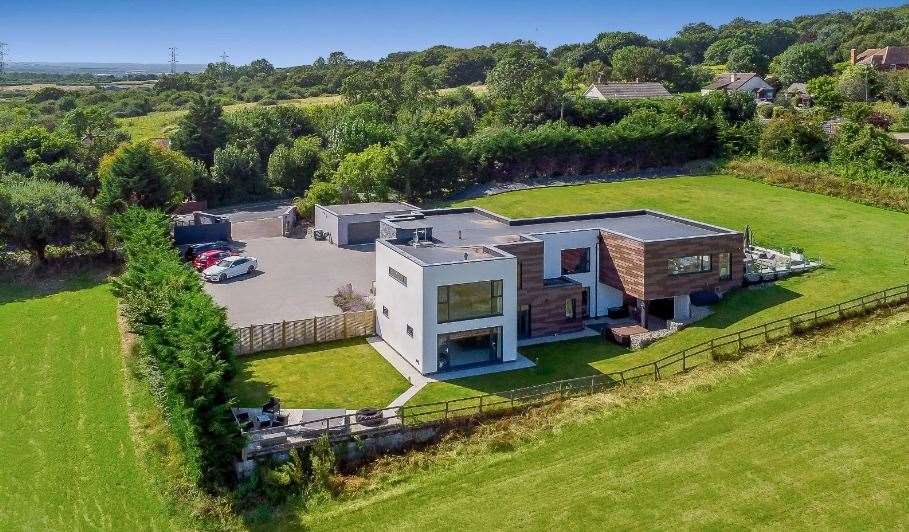 This five-bedroom house in Whitstable has been featured in a magazine thanks to its design. Picture: Strutt and Parker