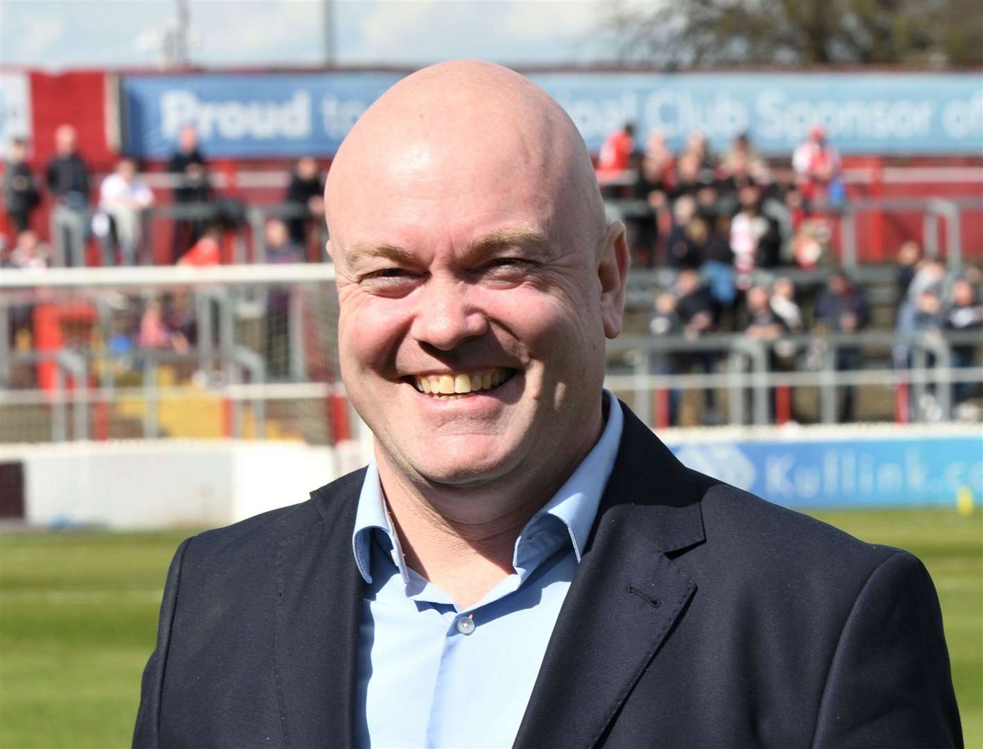 Ebbsfleet chief executive Damian Irvine. Picture: Simon Hildrew