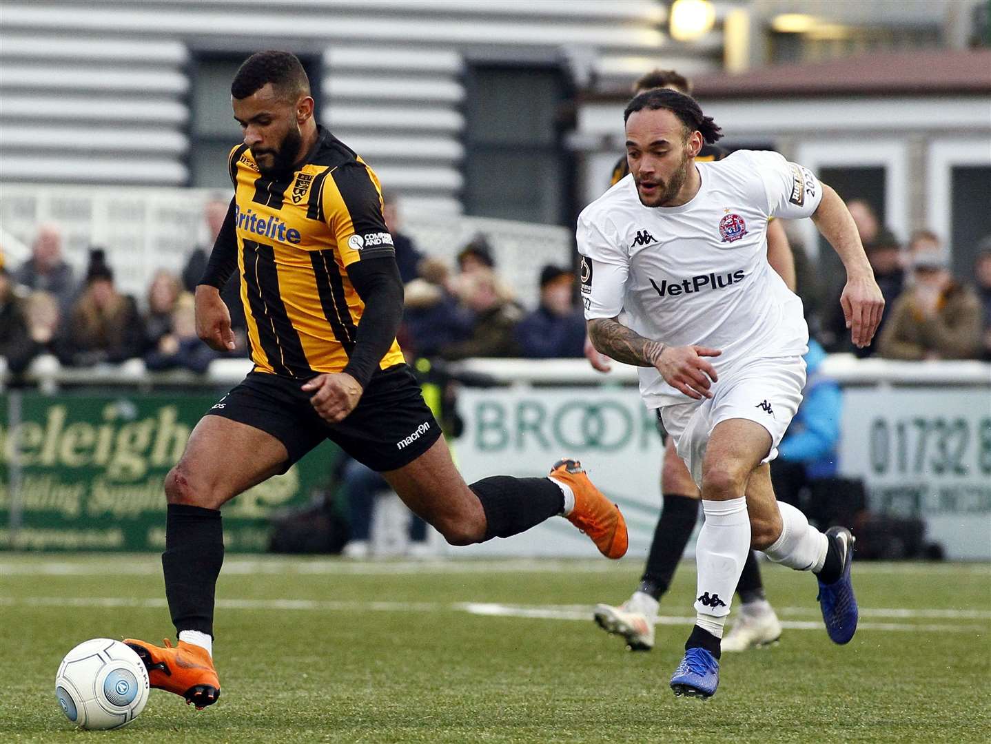 Dan Wishart returned for Maidstone at Welling Picture: Sean Aidan