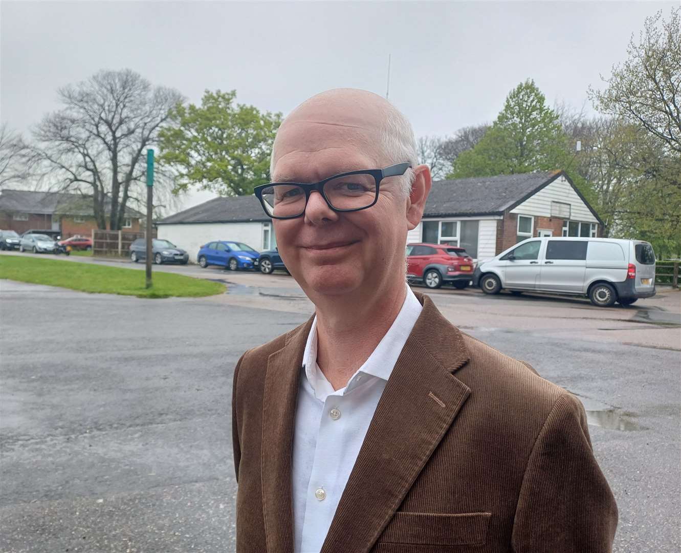 Green party leader Stuart Jeffery