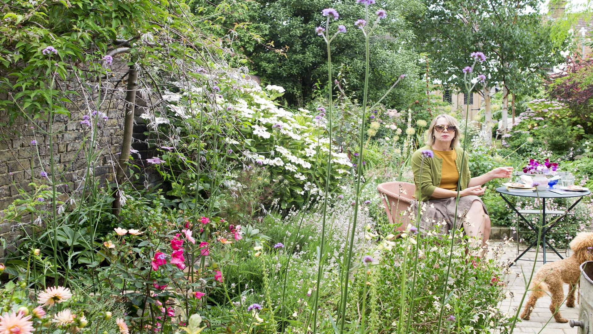 Posy Gentles' garden in Newton Road, which had 617 visitors