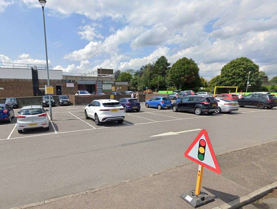 The car park at Mid Kent Shopping Centre. Picture: Google Street View