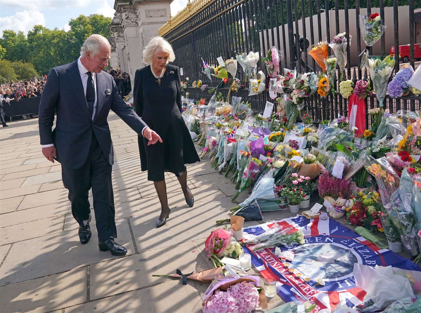 Unions immediately called off September train strikes after the Queen's death was announced. Picture: PA.