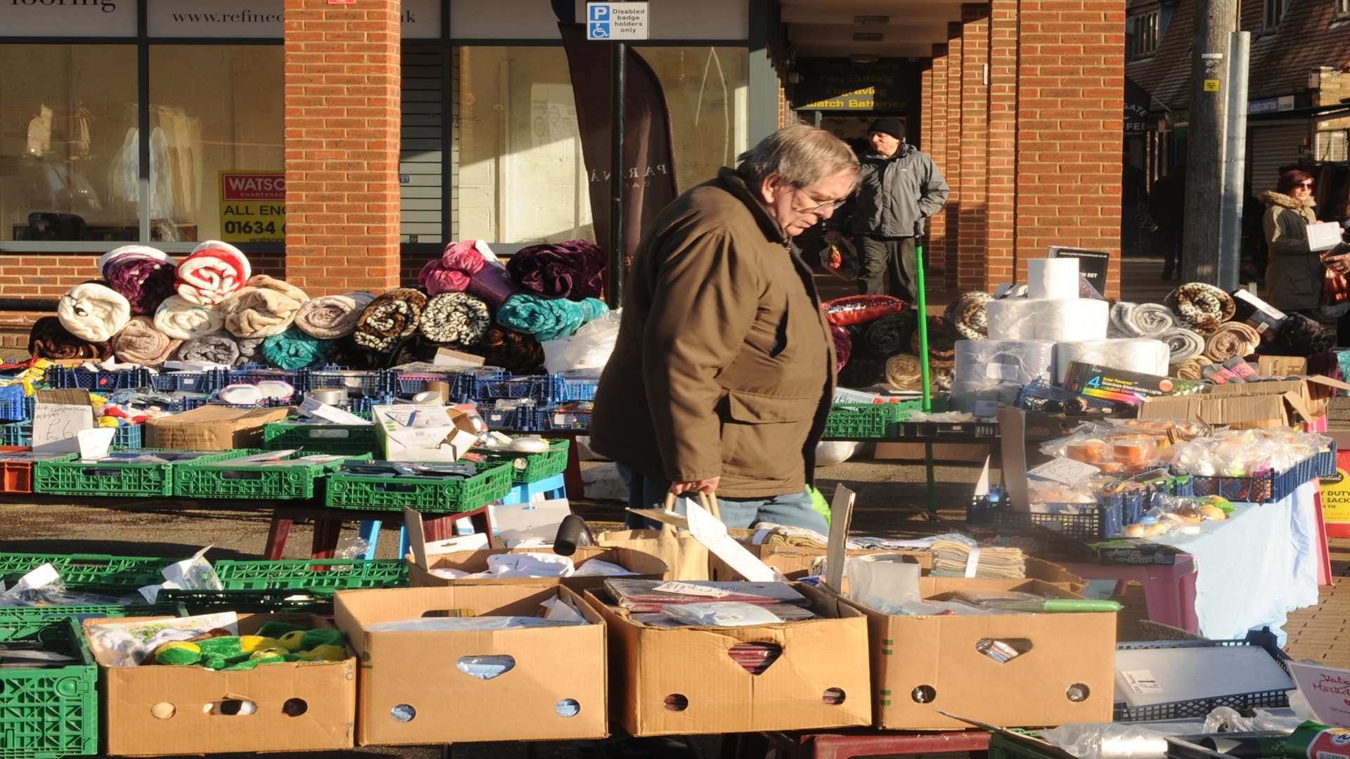 Strood market, Commercial Road, Strood