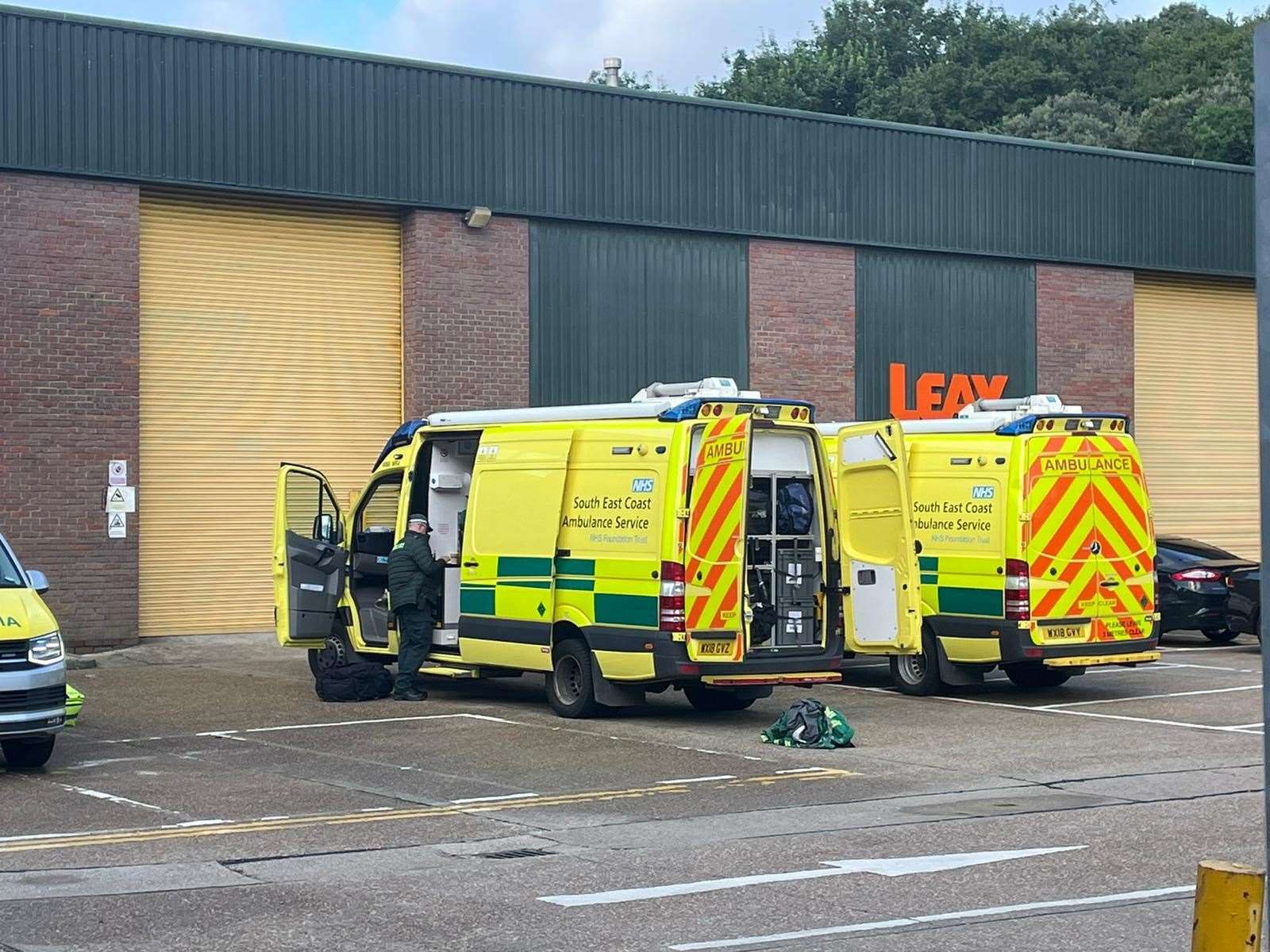 Emergency Services on Quarry Wood Industrial Estate, Aylesford