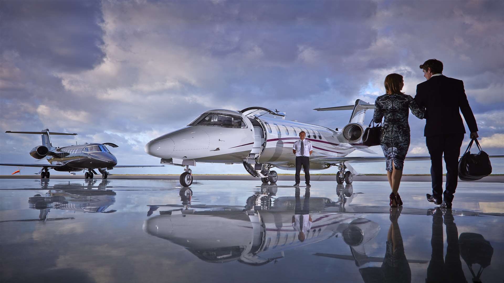 The Learjet 75 has a range of 3,778km