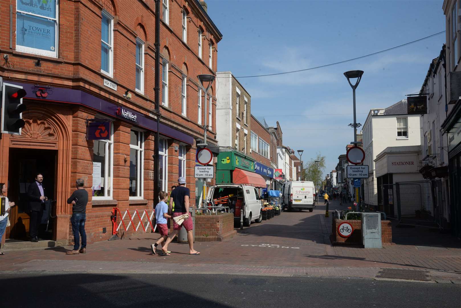 Deal High Street during the first lockdown