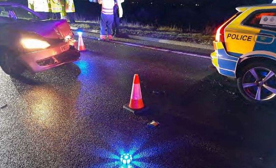 Louise Rowlands, from Hythe, ploughed into a parked police car. Picture: Cambridgeshire Police