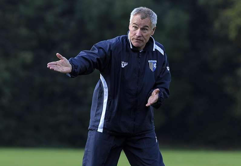 Gillingham manager Peter Taylor. Picture: Barry Goodwin