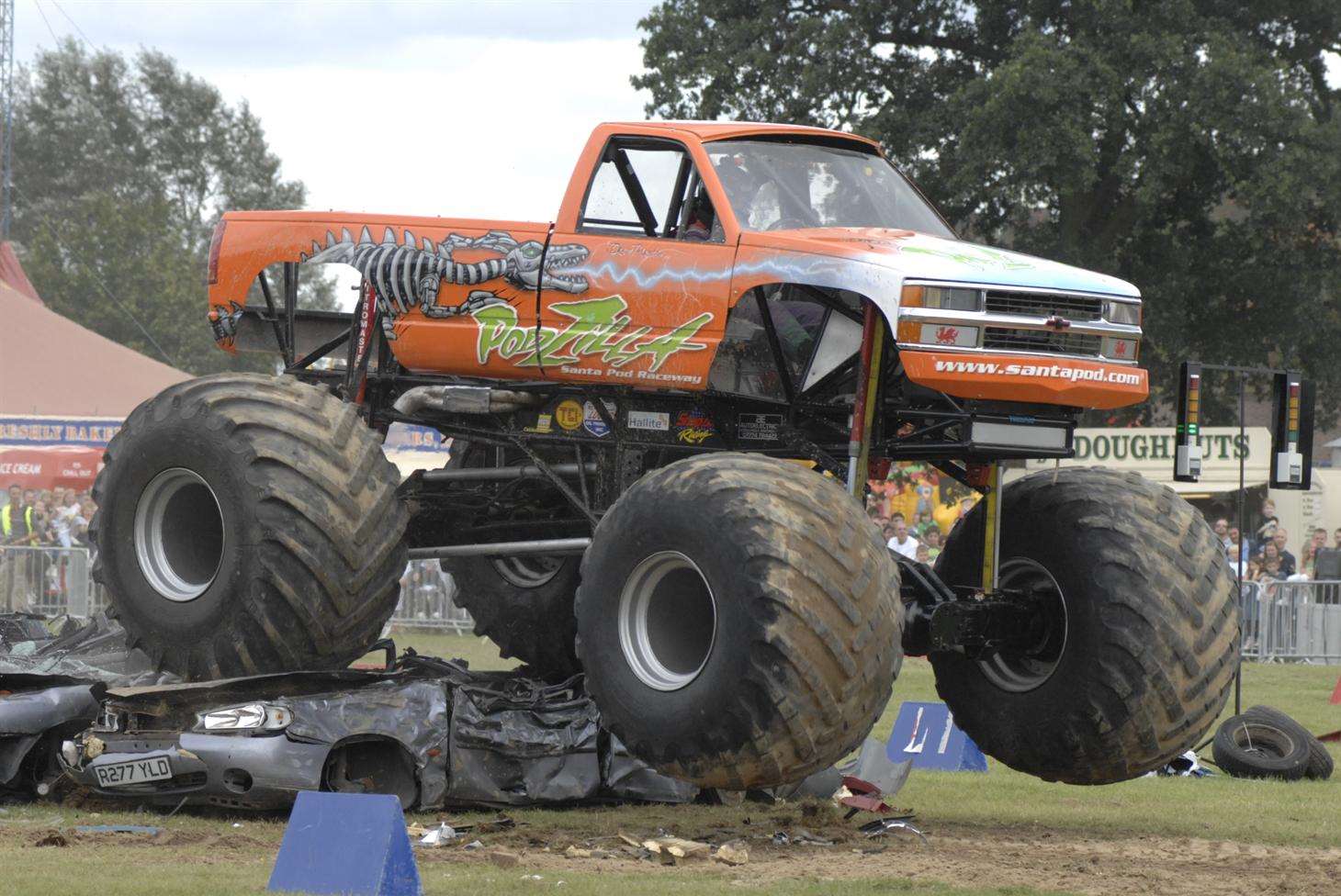 Monster Trucks at Paddock Wood Hop Farm