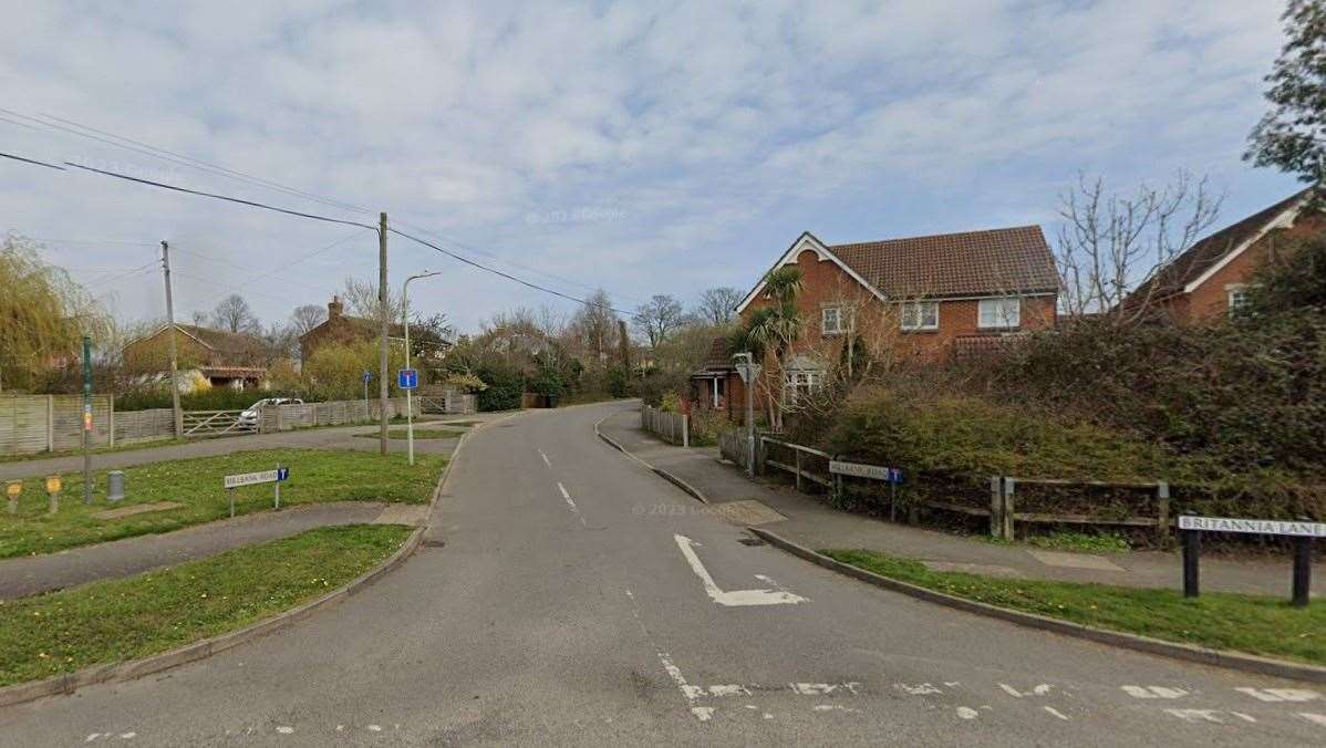 A car was also stolen from Millbank Road in Ashford. Picture: Google