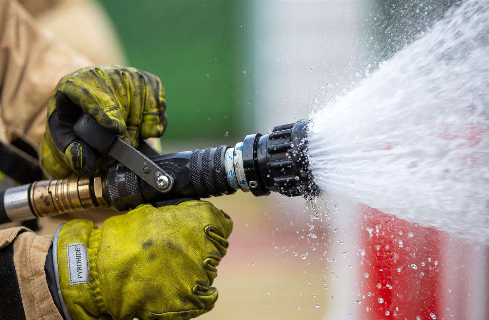 Police were called to Tonbridge after three parked vehicles were set alight