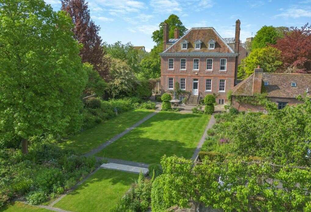 The Old Rectory in Wickhambreaux boasts a separate cottage on the plot. Picture: Rightmove/Strutt and Parker