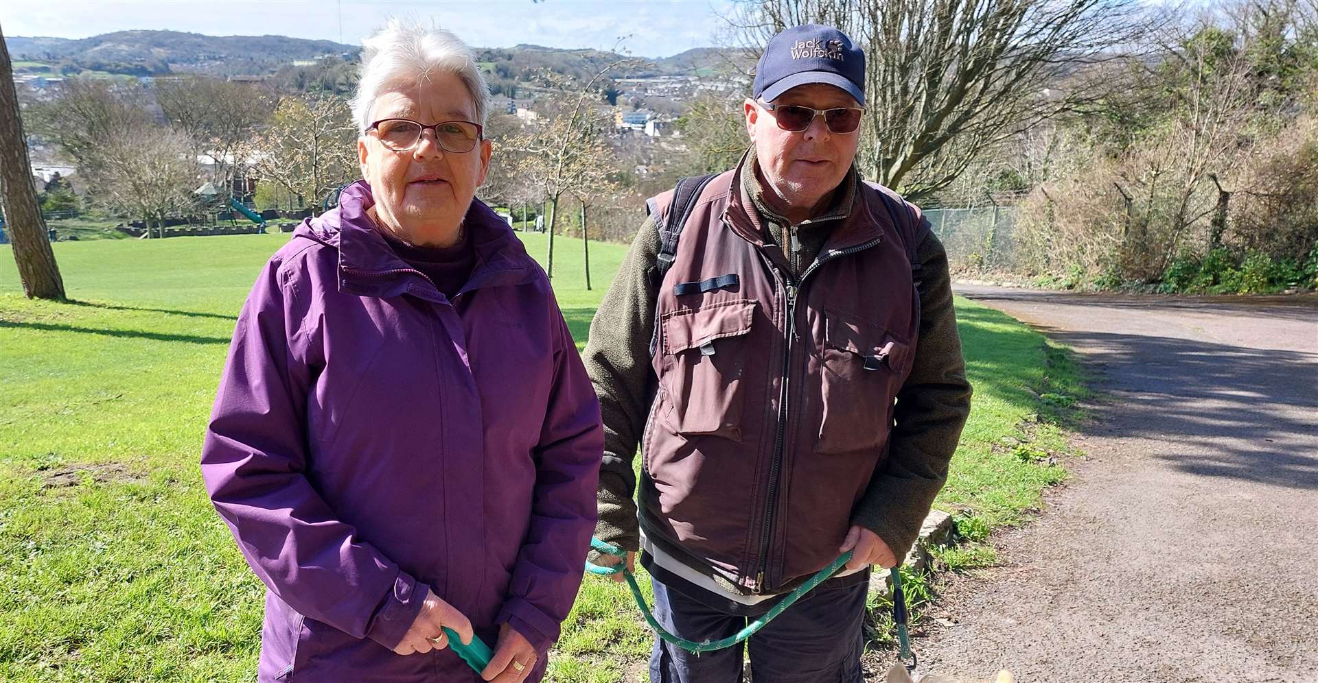 Brother and sister Angela and Tony Condon have concerns about the state of the courts