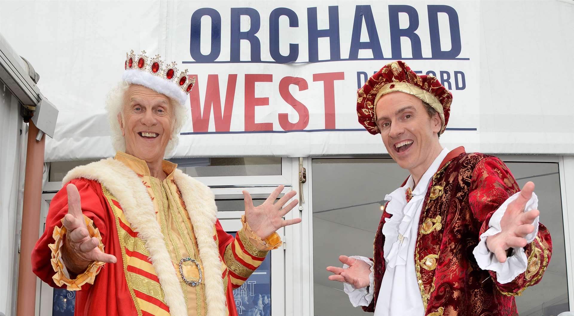 Keith Simmons and his son, Ben, are appearing in their 20th panto together. Picture: Orchard Theatre