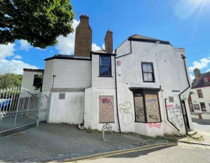 The former Eagle pub in Ramsgate has fallen into disrepair