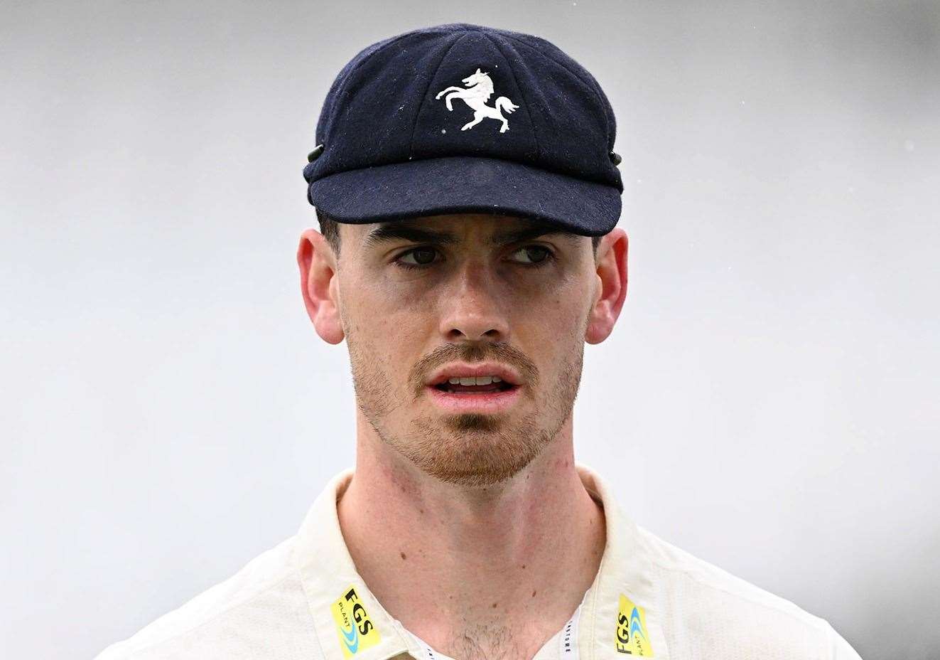 Nathan Gilchrist - took a career-best 6-24 for Kent at Lancashire. Picture: Keith Gillard